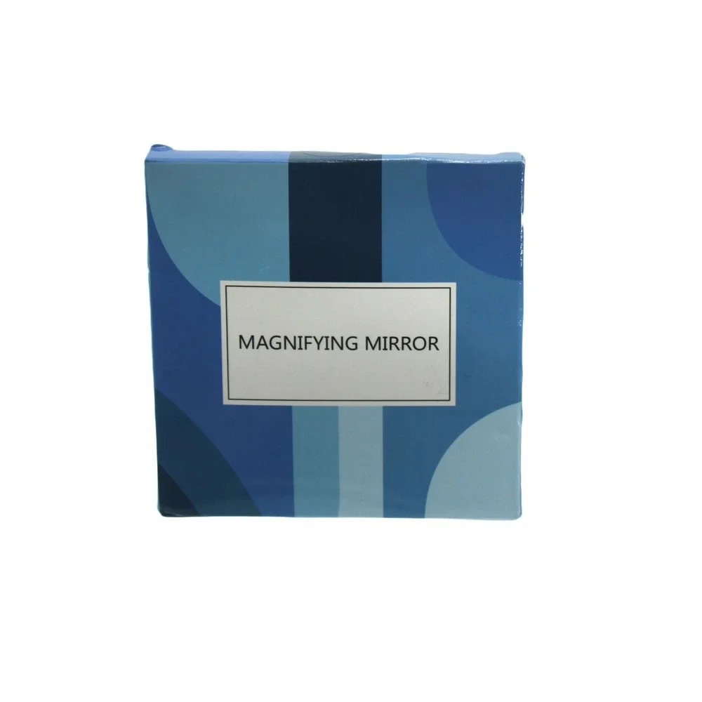 20x Magnifying Makeup Mirror Set Suction Cups Tweezers Cleaning Cloth BM-2619